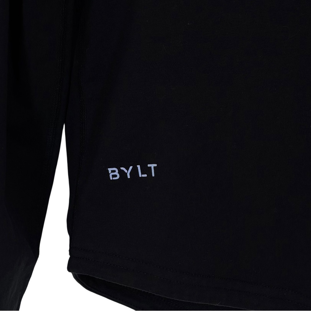 BYLT Lux Long Sleeve Tee Black Minimalist XL - Picture 4 of 8
